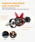 BV2 4.5'' 1080P 360 Babyvue USB Baby Car Camera, HD USB Rear-Facing Mirror, IR Night Vision, Adjustable, Plug & Play