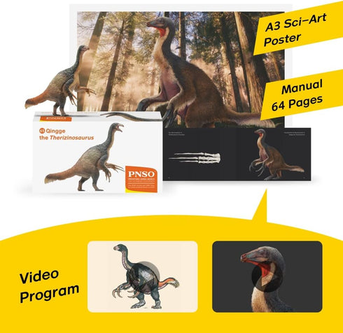 PNSO Prehistoric Dinosaur Models (65 Qingge The Therizinosaurus)