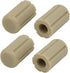 Ruilogod 20mm x 12mm Crib Storage Board Support Brown 4pcs (id: 748 4f9