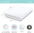 2-Pack Set The Peanutshell Fitted Crib Sheet - Super Soft & Breathable Baby Girl or Boy Crib Sheets, Nursery Decor, Fit