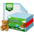 Baby Change Mat 45 x 33 CM (100-Count) Baby Pee Pads, Baby