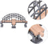 Toyvian Wooden Train Tracks Suspension Bridge Toy - Children Railway Toy Accessory for Kids