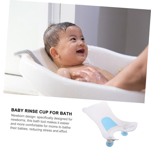 BESTonZON Butt Washing Tool Portable Sink Bathtub for Newborns Boy Girl Bedside Shampoo Basin Bath Accessories