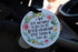 Cute Flower Tag - I'm Cute and Cuddly As Can Be but Please Wash Your Hands Before Touching Me (Baby Safety No Touching