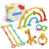 Wey High Chair Suction Toys for Babies 3-24 Months Baby Sensory Toys, Strong