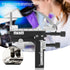 Microscope Attachable Mechanical Stage XY Moveable Stage Caliper Microscope Caliper Microscope Metal Ruler with Scale for Microscope GBD