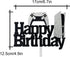 Video Game Cake Topper - Game Controllers Happy Birthday Cake Decorations - Glitter Gaming Cake Topper for Boys Video Game Party (Controller PS5)