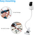 Baby Monitor Crib Mount for IFamily SM650 SM651, Flexible Gooseneck Holder for Kidsneed SM935C SM935A