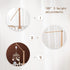 19-37 inches Baby Crib Mobile Arm,HBM Wooden Mobile Arm for Crib Mobile Hanger for Crib Baby Girl Nursery Decor