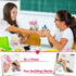 WODMAZ 24 Packs Valentines Day Cards with Plant Building Blocks, Succulents Flower Toys Valentines Day Gifts for Kids