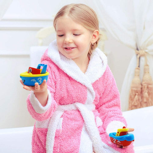 3 Bees & Me Bath Toys - Magnet Boat Set for Toddlers & Kids - Fun & Educational