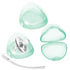NISXABEBE Pacifier Case,3 Pack BPA Free Pacifiers Holder Case with Lanyard for Diaper