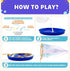 Giant Bubble Wands, Outdoor Toys for Kids with Large Blowing Rings Shapes Set for Big Soap Bubbles