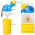 Hemoton Portable Urinal for Kids Travel Potty Toddler Pee Training Cup with Leak-Proof Seal and Cleaning Brush Compact