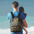 Hsnar Backpack Giraffe Skin Prints Waterproof Diaper Bag Large Capacity Baby Bag with Stroller Straps, Multi-Pocket