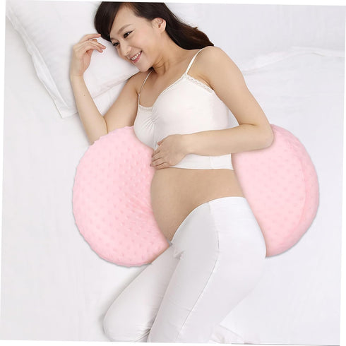MERRYHAPY Multi-Functional Cooling Pregnancy Pillow Ergonomic Waist and Belly Support Cushion for Reducing Discomfort