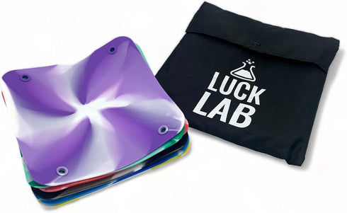 Luck Lab Board Game Storage Bowls, 6-Pack Folding Tray Accessory for Tabletop Bits and Pieces
