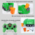 2.4G RC Garbage Truck Toy with Lights, 6 Channel Remote Control Waste Management Truck with 2 Rechargeable Batteries