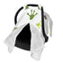 Hcpwzrf Footprints of Colored Frogs Baby Car Seat Cover & Nursing Cover -