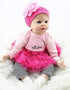Reborn Dolls Girl Clothes 22-23 inch 0-3 Months Accessories for 22 inch 55cm Reborn Baby Girl