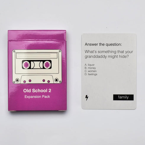 Old School 2 Expansion Pack - Celebrate Black Culture at Your Next Cookout, Game Night, or Holiday