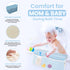 Elbow Set, Bath Kneeler and Rest Pad Premium Gift for Expecting Moms, Non-Slip Thick Kneeling Pad, Knee Saver with Toy