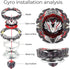 Battling Tops Burst Superking B-195 Prominence Valkyrie.Ov.at'-0 Gyro Toys for Kids with Launcher
