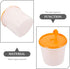 Travel Tissue Dispenser Portable Round Jar Container Baby Wipe Dispenser Refillable Diaper Wipe Case Mini Trash Can