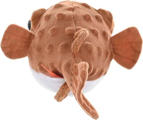 8 Inches, Wild Republic Pufferfish, Cuddlekins Mini, Stuffed Animal, Gift for Kids, Plush Toy, Fill is Spun Recycled