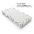 Boho Summer Beach Surf Changing Pad Covers, Colorful Surfboard Sun Turtles Sheets for Boy Girl, 32''x16''