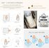 Neiwech 30 40 Inch Baby Blanket Boy Girl Cotton Knitted Soft Swaddling Receiving Baby Blankets for Newborn Toddler Crib