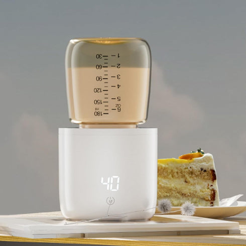 Montesy 5000mAH Digital Compact Bottle Warmer for Travel with Intelligent and Battery Lightweight Design