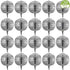 Gejoy 20 Pcs Large 22 Inch Disco Ball Balloons, 4D Round Laser Foil Metallic Mirror for 70s 80s Party Decorations