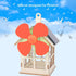 Windmill Wooden House Experiment Toy, Solar Powered DIY Kids Science Educational Experiment Toy