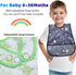 6-36M Baby bibs Waterproof Toddler bib - Feeding bib with Pocket for Infant Boy Girl Washable