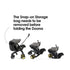 Doona Snap-On Storage for Doona Car Seat & Stroller