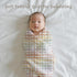 CoolaPeach 6-Layer 43"X43"Inches Muslin Swaddle Blankets Cotton Baby Blankets for Boys & Girls Receiving Blankets,Soft