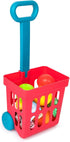 Set, Set, 3+ Playkidz Toy Shopping Cart Play Plastic Food Toys, Interactive Play Learning Resources & Pretend Play Fun
