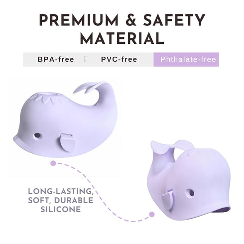 kilomon Bath Spout Cover for Bathtub - Bath Faucet Cover for Kids,Protects Baby from Bumping Head During Bathing Time