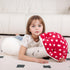 28'' Large Mushroom Plush Pillow, Red Mushroom Shaped Stuffed Animal, Soft Big Plushies Gift for Kids