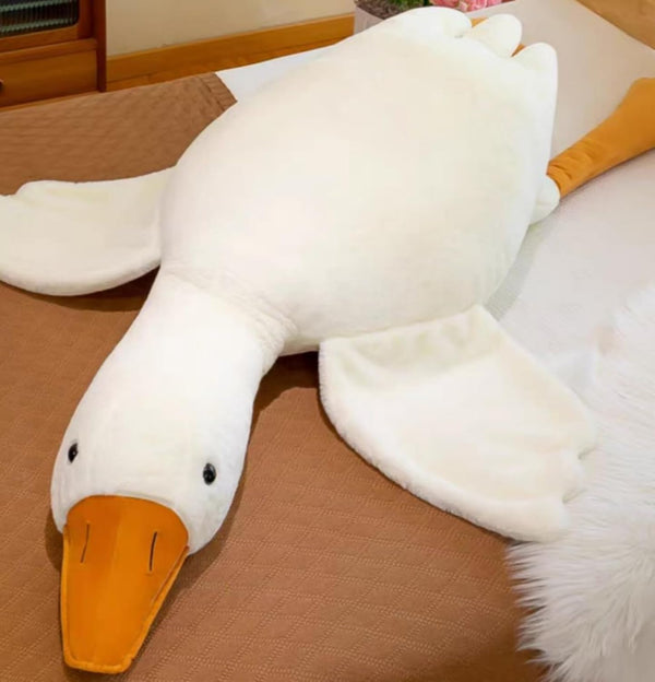 Ryttir Giant Goose Plush - 35" Extra Soft Goose Stuffed Animal Hugging