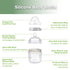 3 160ml /5.4oz 0M+, haakaa Gen. Silicone Baby Bottle Baby Bottles for Newborn BPA-Free Breastfeeding Baby Bottle