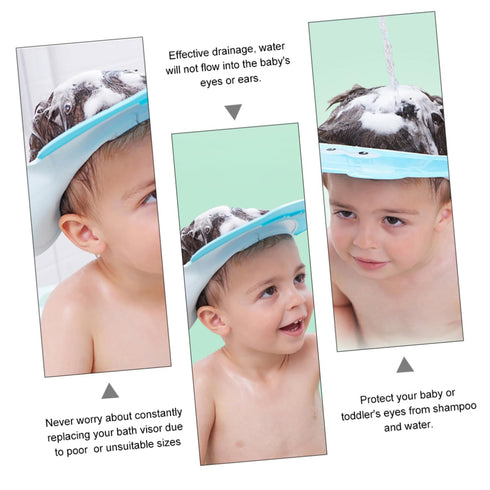 VICASKY Waterproof Baby Shower Cap for Infants and Toddlers