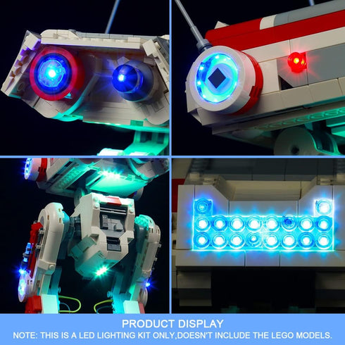VONADO LED Light Kit for Lego BD-1 75335 Building Set, Remote Control Lighting (No Lego Model)
