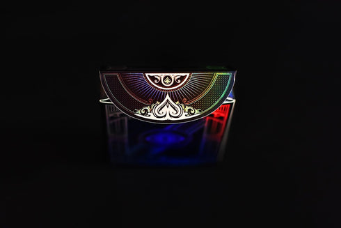 Alloy Cobalt Playing Cards Poker Deck, Custom Design Foiled Backs & Faces, New