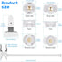 Ybludiy HB65/HB6550/HB6558/HB66/HB248,ANMEATE SM935E/SM650 Flexible Baby Monitor Mount Compatible with HelloBaby Baby