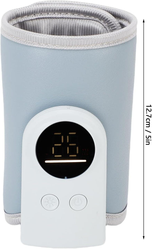 Fockety 18W 2) Portable Bottle Warmer for Travel, Fast Heating USB Powered Travel Bottle Warmer Adjustable Constant