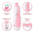 DEVKI Trimmer Glopole Baby Nail File with Light - Safe Electric Nail Clippers Kit for Newborn Infant Toddler Kids Toes