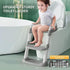 Potty Training Toilet Seat For Boys Girls, Toddler Toilet Seat With Step Stool Ladder, Foldable Toddler Potty Seat