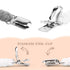 4 Pieces Pacifier Clips for Infant Boys and Girls, Universal Braided Soothie Leash for All Pacifiers